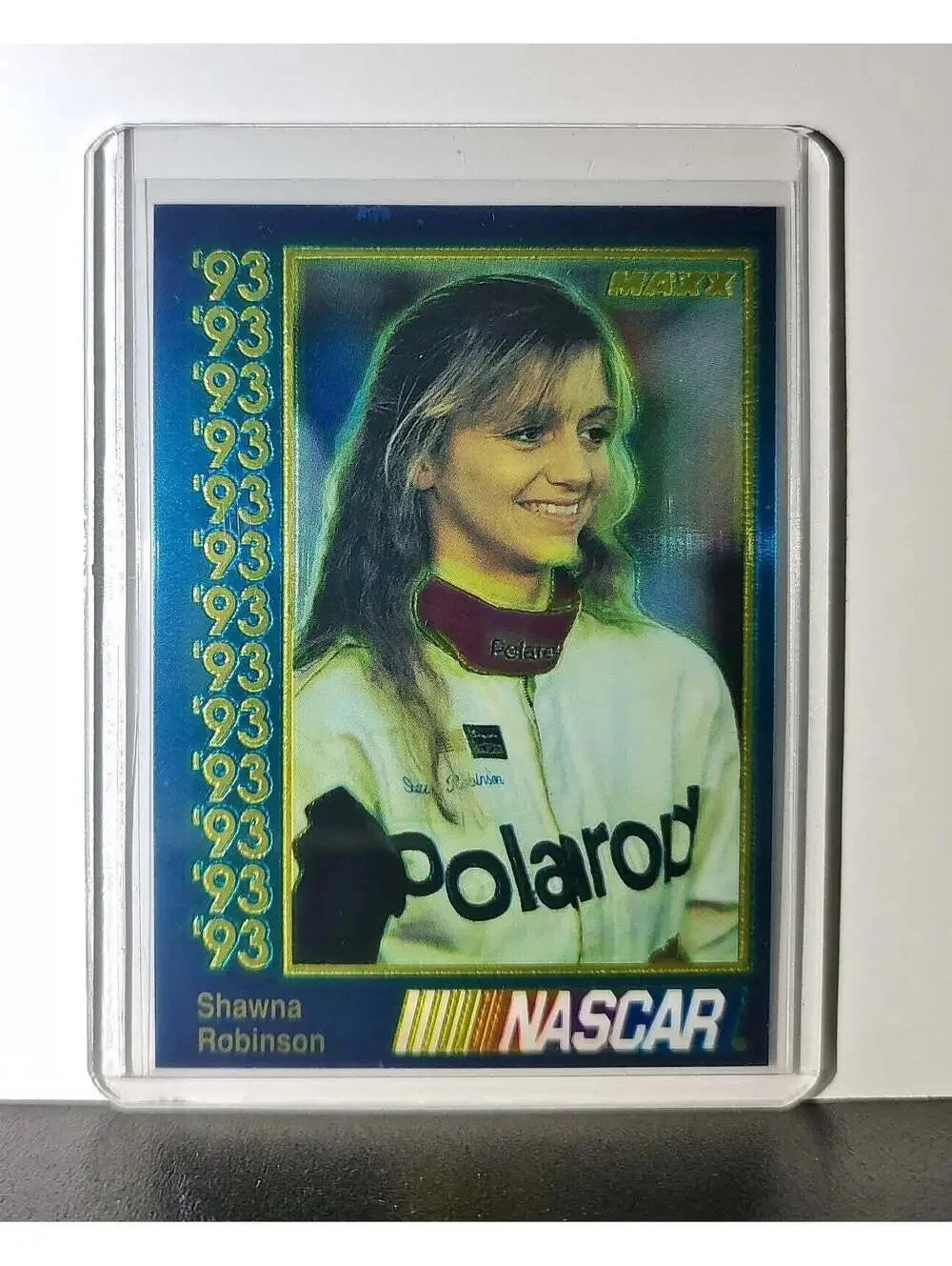 Shawna Robinson 1993 Maxx Premier Plus Racing #78 NASCAR Card Laughlin Racing
